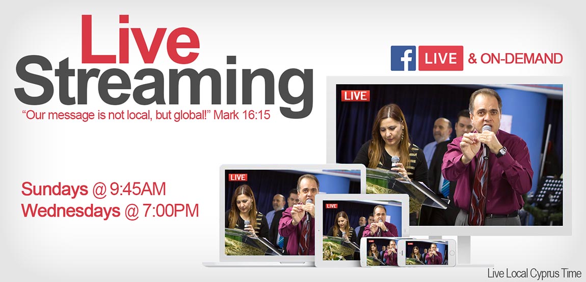 Watch ACOJC Live Church Services in Limassol Cyprus