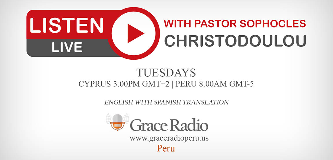 Christian Live Radio from Peru with Guest Pastor Sophocles Christodoulou