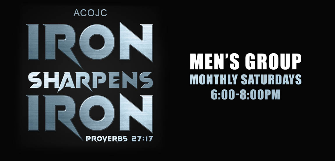 Iron Sharpens Iron - ACOJC Church Men's Group Limassol Cyprus