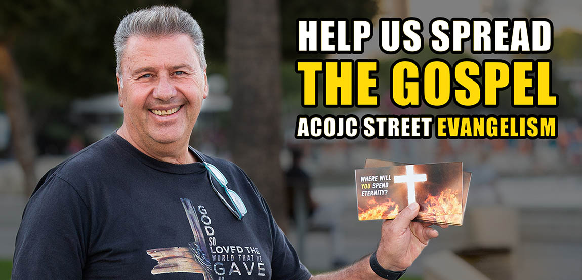 ACOJC Evangelism - Help us Spread The Gospel of Jesus Christ